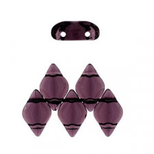 Matubo GemDuo Beads 8x5mm Amethyst